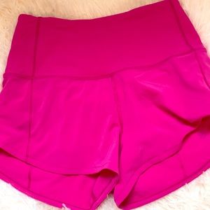 Lululemon pink shorts